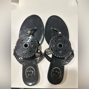 Jack Rogers waterproof sandals size 7 black